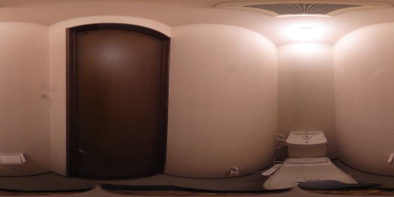 パノラマ画像トイレ