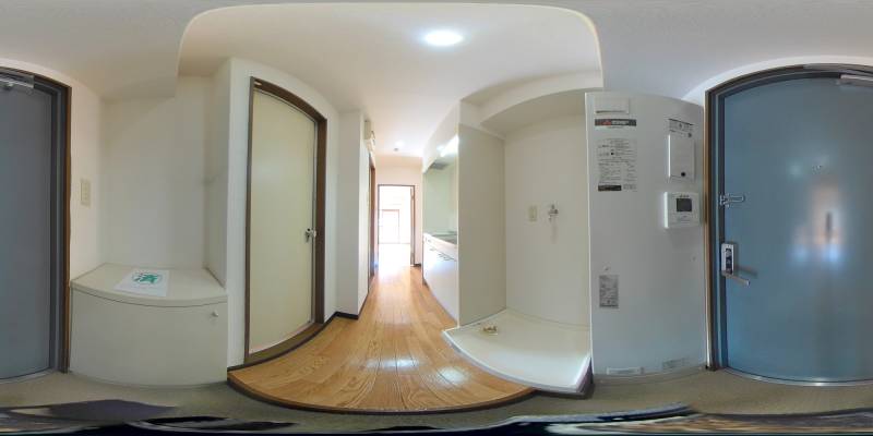 パノラマ画像玄関