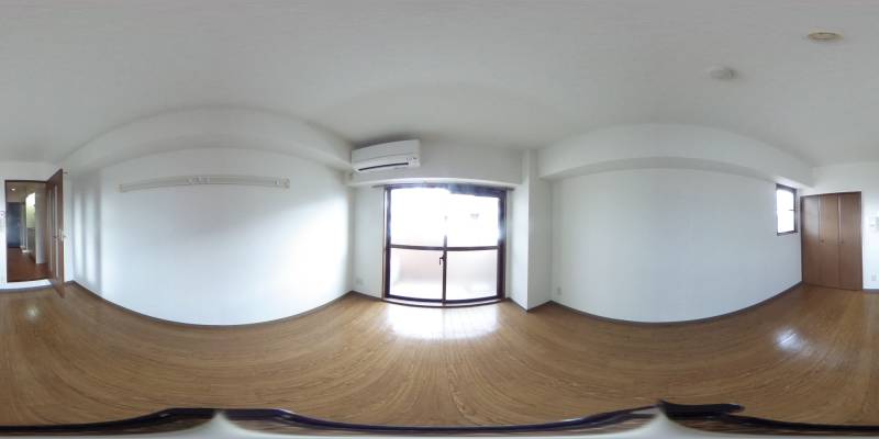 パノラマ画像洋室