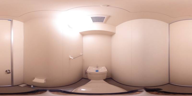 パノラマ画像トイレ