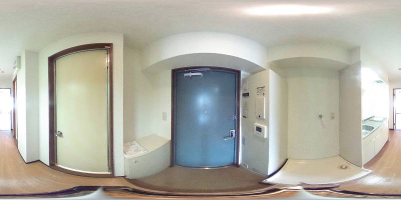 パノラマ画像玄関