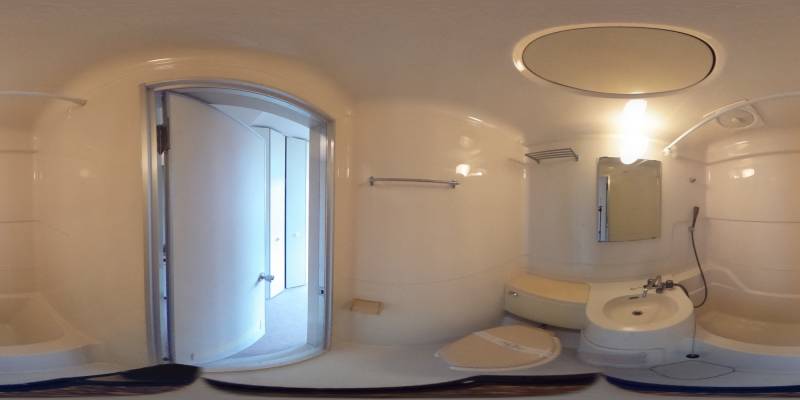 パノラマ画像バスルーム