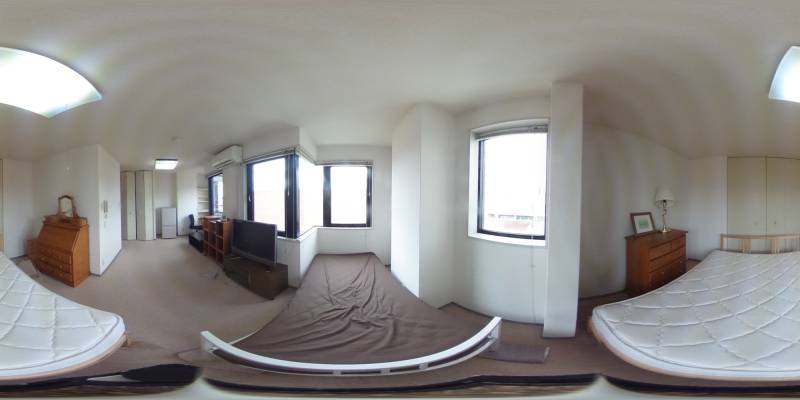 パノラマ画像洋室