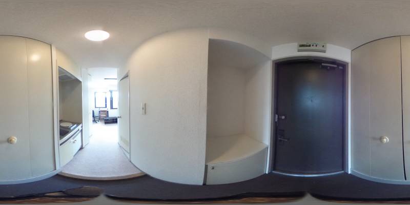 パノラマ画像玄関