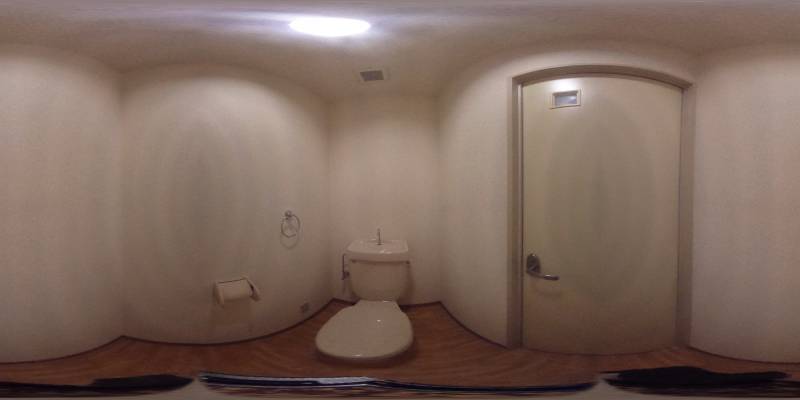 パノラマ画像トイレ