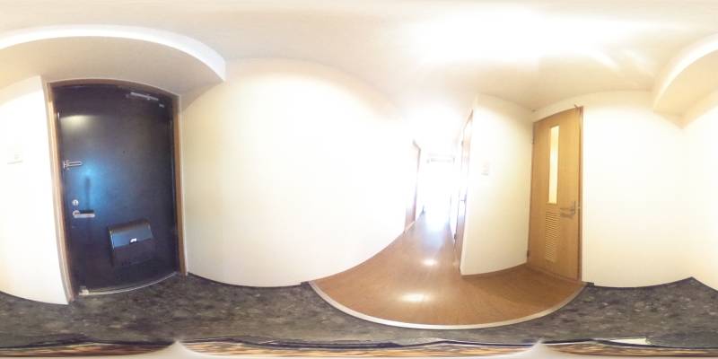 パノラマ画像玄関