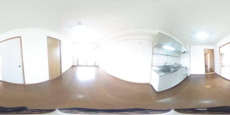 パノラマ画像リビング