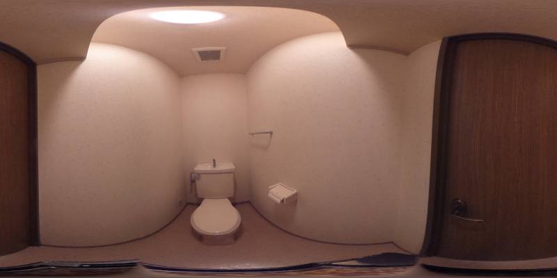 パノラマ画像トイレ