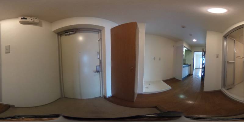 パノラマ画像玄関