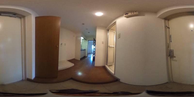 パノラマ画像玄関