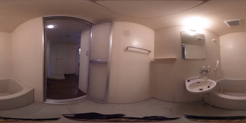 パノラマ画像バスルーム