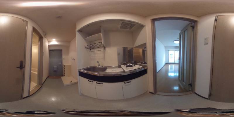 パノラマ画像キッチン