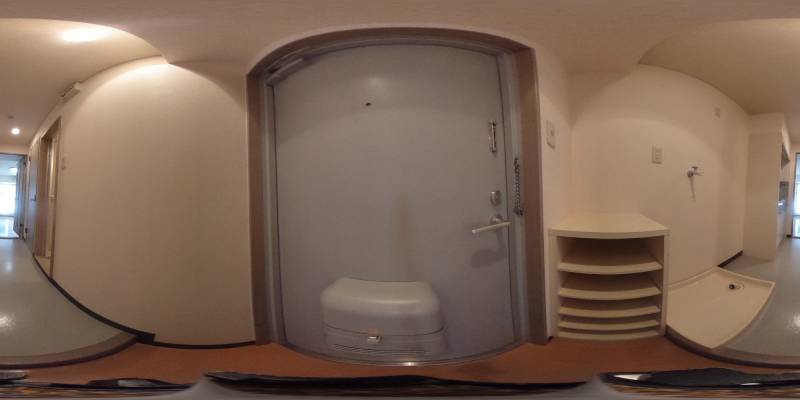 パノラマ画像玄関