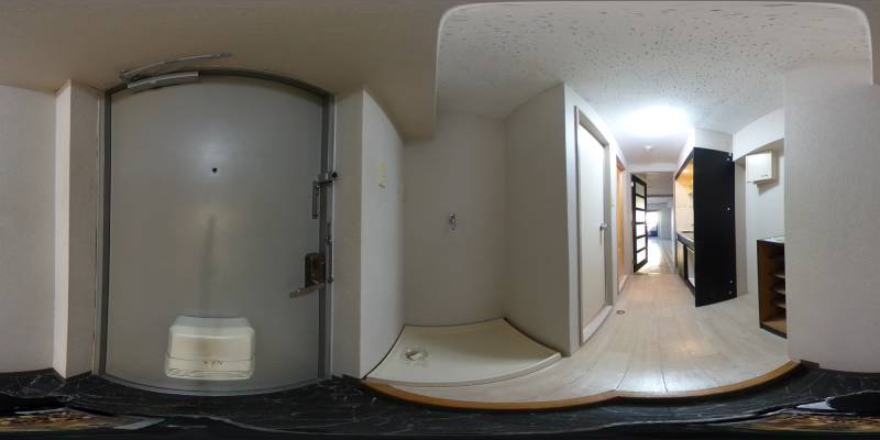 パノラマ画像玄関