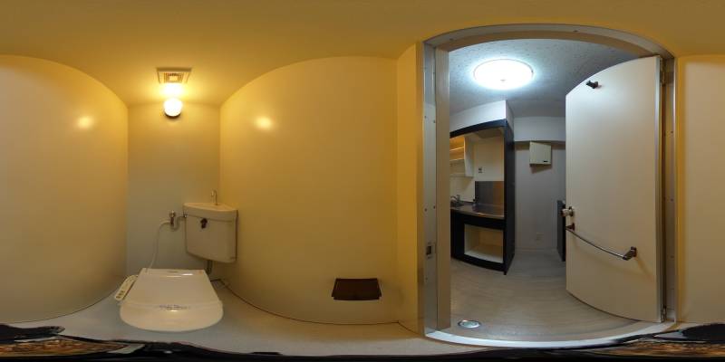 パノラマ画像トイレ