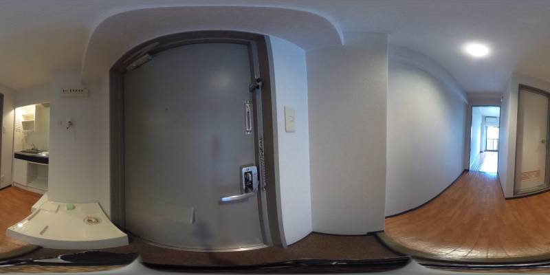 パノラマ画像玄関