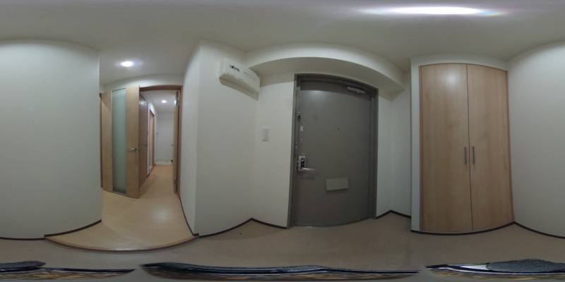 パノラマ画像玄関