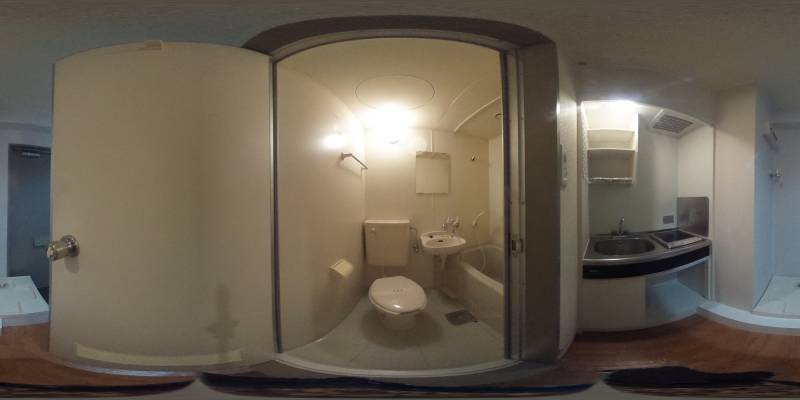 パノラマ画像トイレ