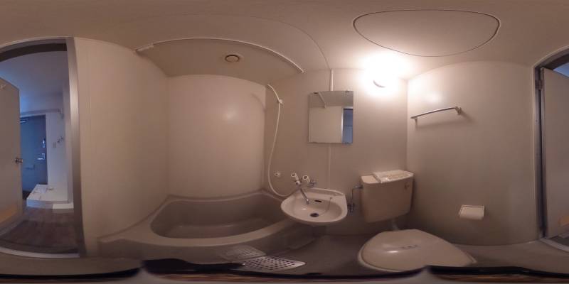 パノラマ画像バスルーム