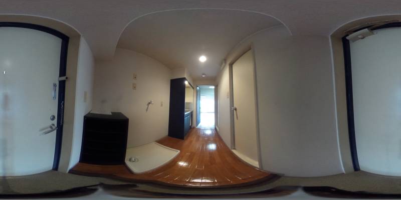 パノラマ画像玄関