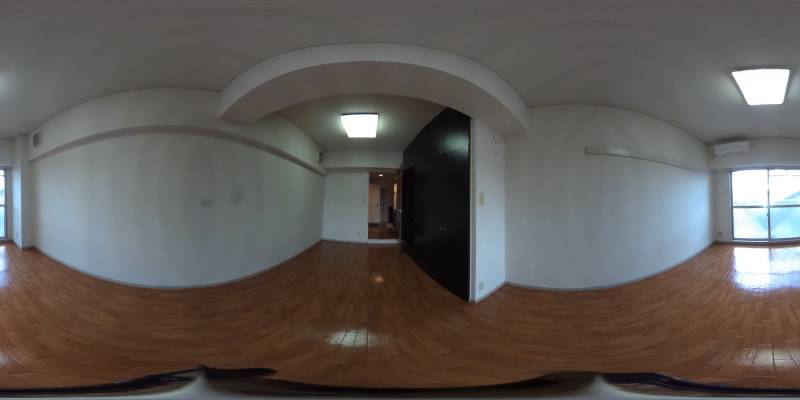 パノラマ画像洋室