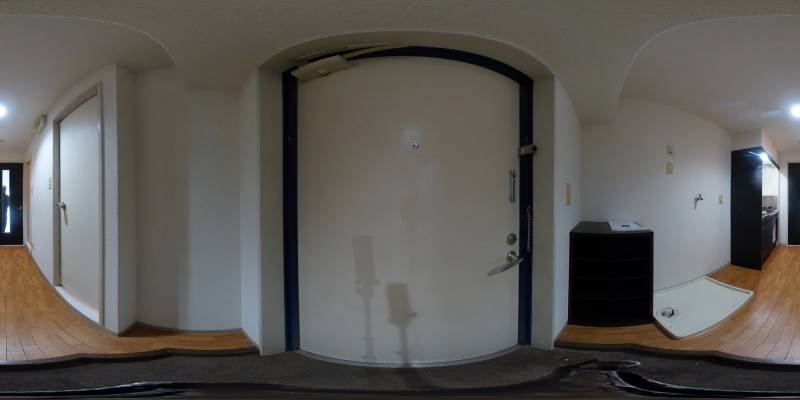 パノラマ画像玄関