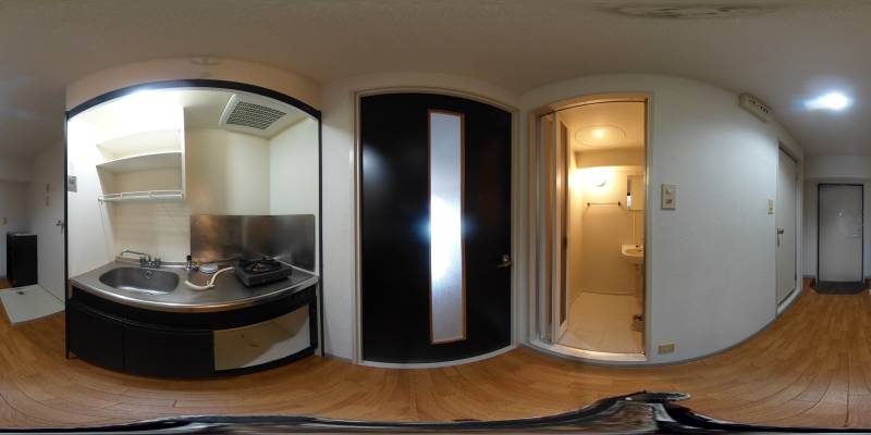 パノラマ画像キッチン