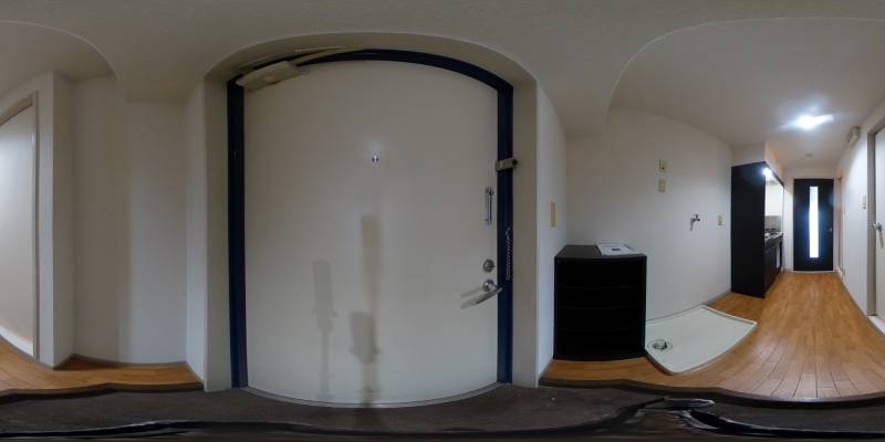 パノラマ画像玄関