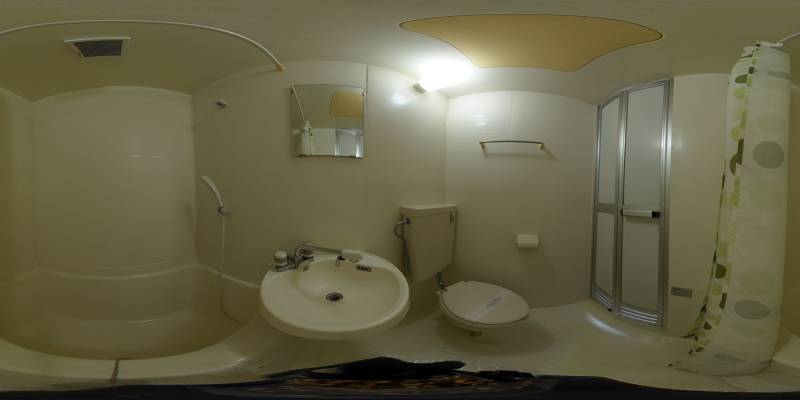 パノラマ画像バスルーム