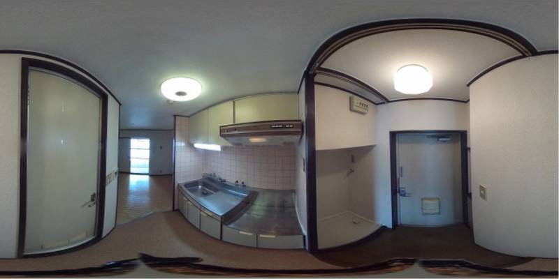 パノラマ画像玄関