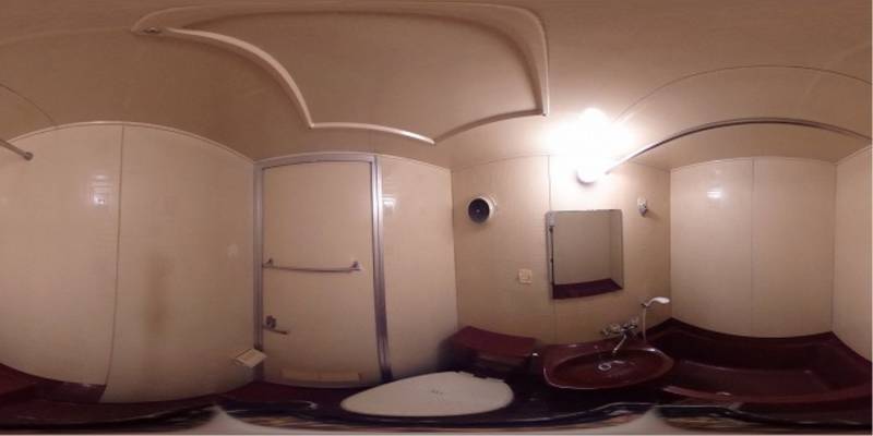 パノラマ画像バスルーム