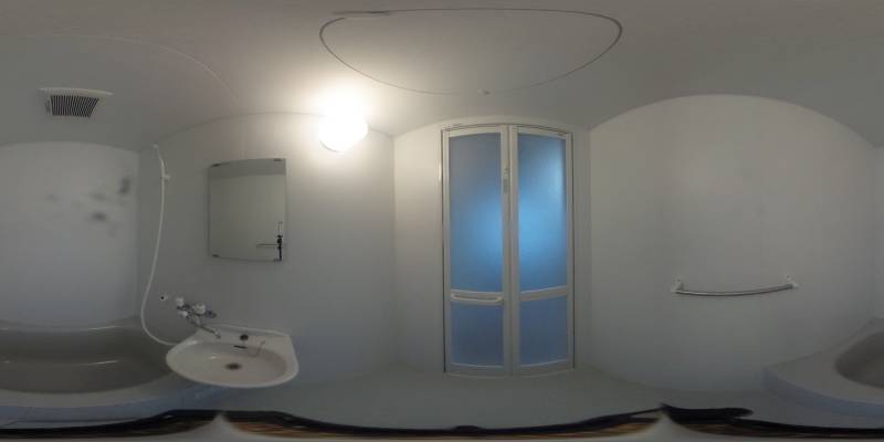 パノラマ画像バスルーム