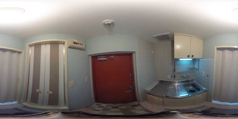 パノラマ画像玄関