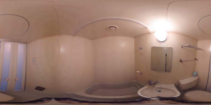 パノラマ画像バスルーム