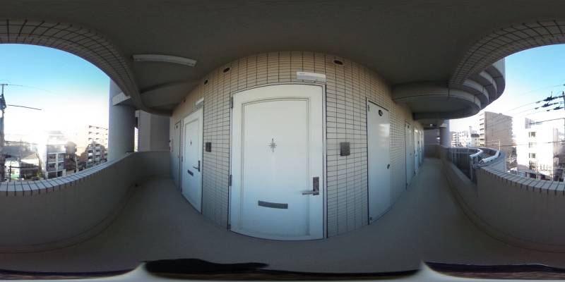 パノラマ画像玄関