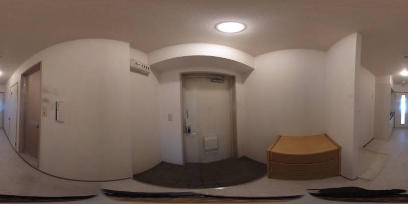 パノラマ画像玄関