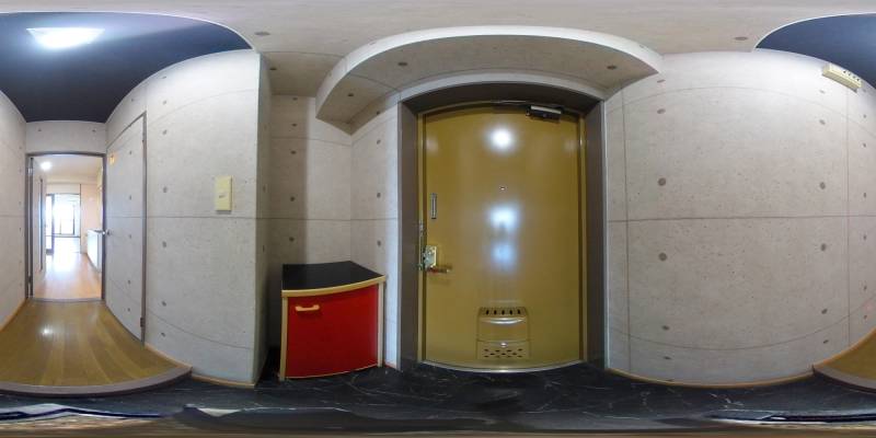 パノラマ画像玄関