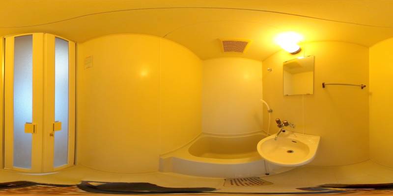 パノラマ画像バスルーム