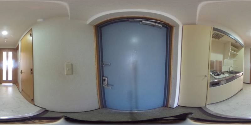 パノラマ画像玄関