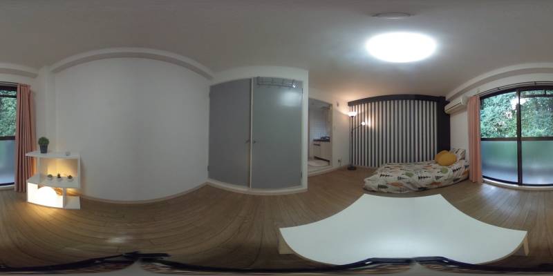 パノラマ画像洋室