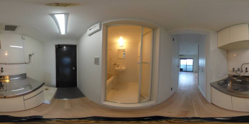 パノラマ画像キッチン