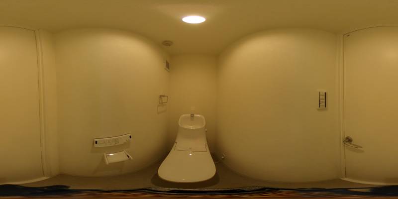 パノラマ画像トイレ