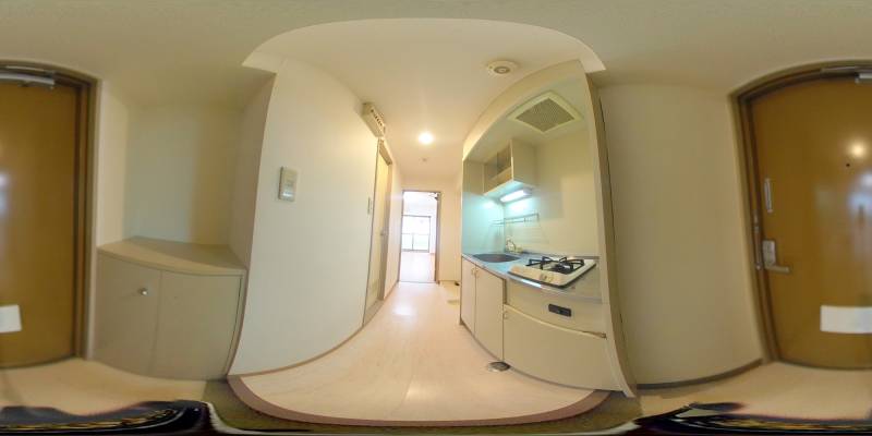 パノラマ画像玄関