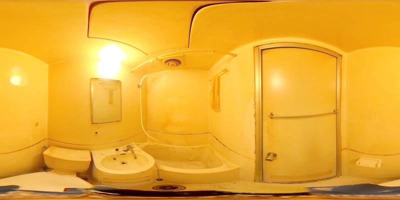 パノラマ画像バスルーム