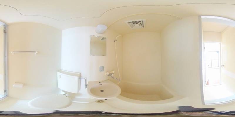 パノラマ画像バスルーム