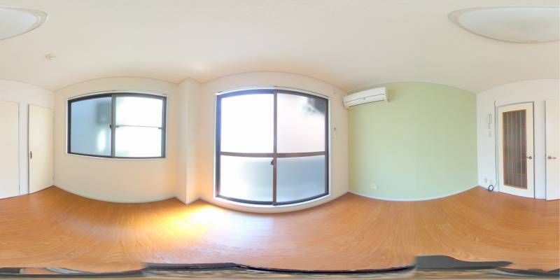 パノラマ画像洋室