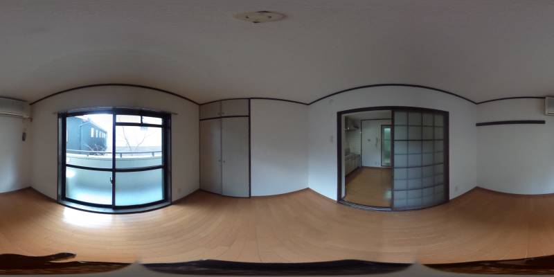 パノラマ画像洋室