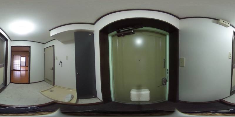 パノラマ画像玄関