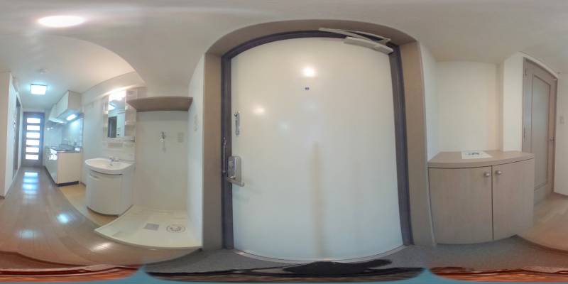 パノラマ画像玄関