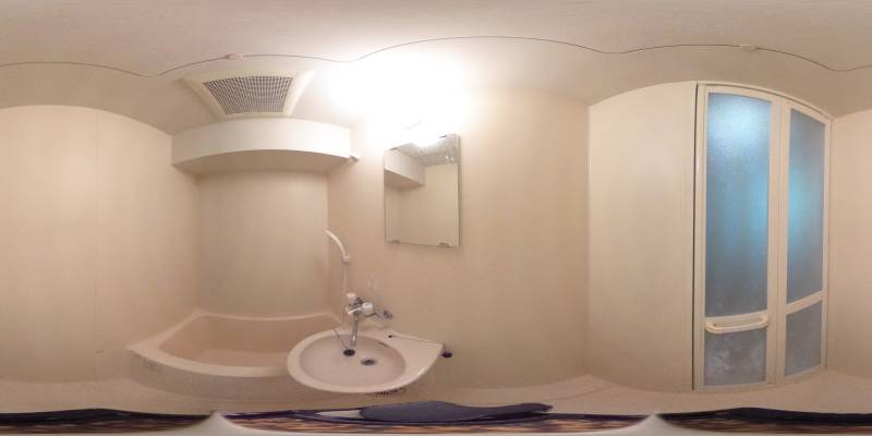 パノラマ画像バスルーム